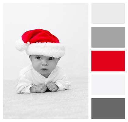 Father Christmas Baby Santa Clause Image